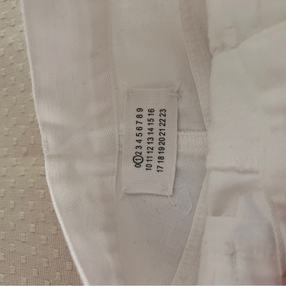 Maison Martin Margiela White Straight Leg Jeans - Picture 7 of 7